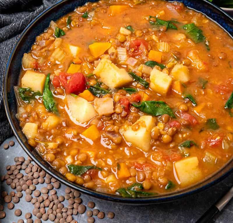 Spanish-lentil-soup